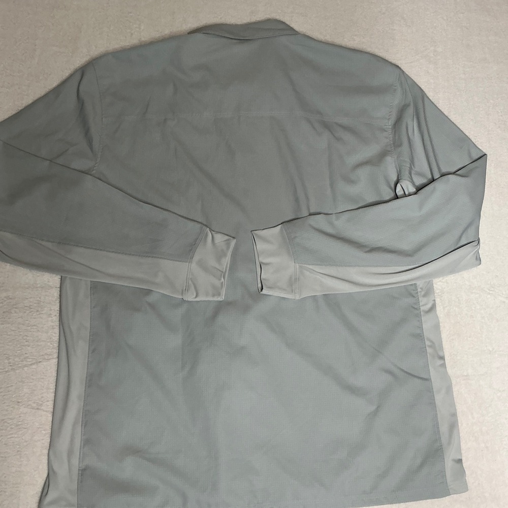 Simms Cohutta Fishing Company Long Sleeve Button Up Shirt Mens XL Gray - Picture 7 of 7